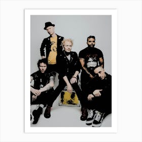 Sum 41 band music 1 Art Print