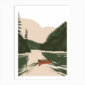 Canoe 3 Art Print