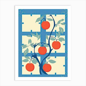 Apples Illustration 4 Art Print