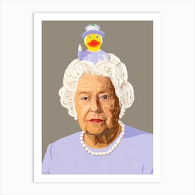 Queen Elizabeth Art Print