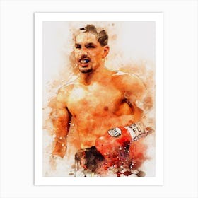 Danny Garcia Boxing Art Print