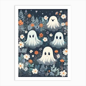 Ghosts In The Garden Art Print