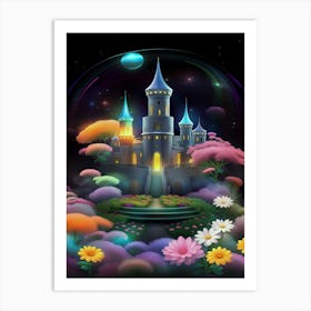 Fairytale Castle Art Print