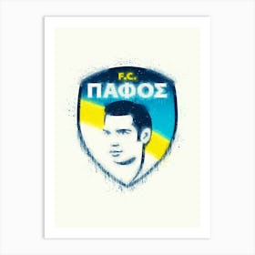 Pafos Fc First Division Cyprus Art Print