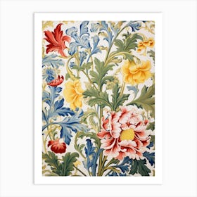 William Morris Floral Art Print