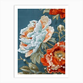 Peonies 43 Art Print