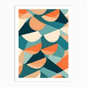 Half Cut Art Print