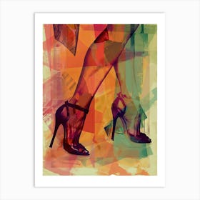 High Heeled Shoes 10 Art Print