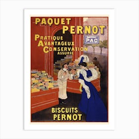 Vintage Advertisement Poster Pernot Art Print