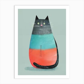 Cat Cute Art Print