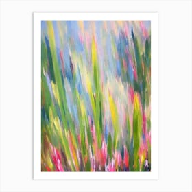 Yucca Impressionist Painting Art Print