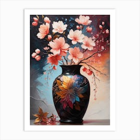 Flowers In A Vase 10 Art Print