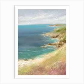 St Ives Coast Art Print