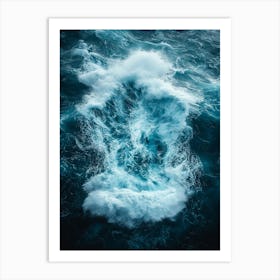 Ocean Waves 1 Art Print