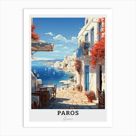 Paros Travel Art Print