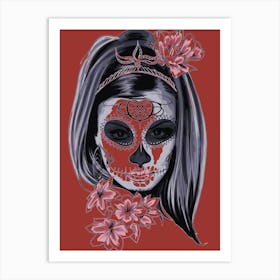 Day Of The Dead Girl Art Print