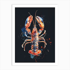 Lobster Canvas Print Art Print