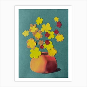 A Vase of Flowers Art Print