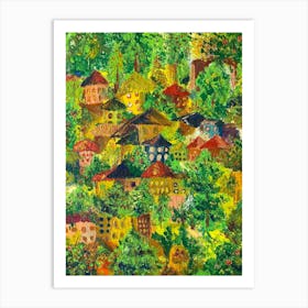 My Dream Forest Gardens 1 Art Print