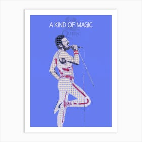 A Kind Of Magi Freddie Mercury Queen Art Print
