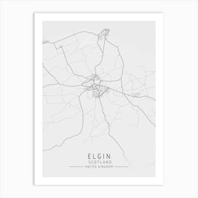 Elgin, Scotland Art Print