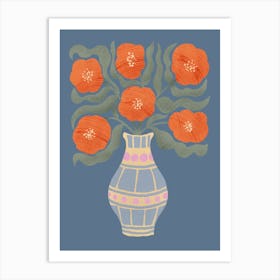 Flowers In A Vase Art Print