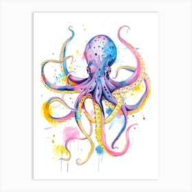 Octopus 4 Art Print