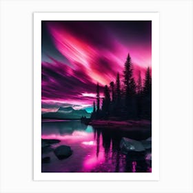 Aurora Borealis 124 Art Print