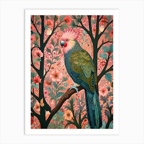 William Morris Cockatoo Art Print