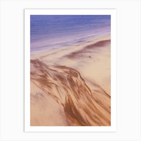 Sand Art Art Print