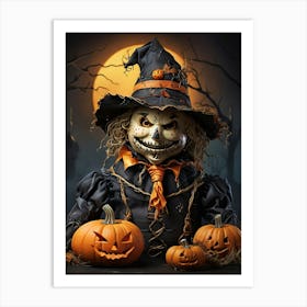 Scarecrow 6 Art Print