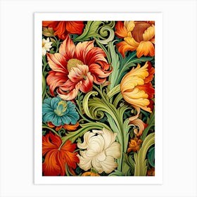 Floral Pattern 16 Art Print