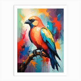 Colorful Bird Art Print