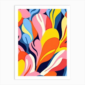 Abstract Painting 65, Inspired by Matisse Art Print