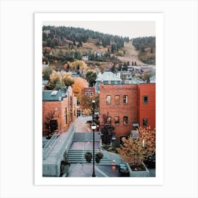 Small Town Utah Art Print