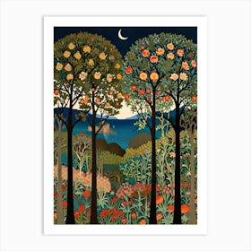 William Morris London Garden Art Print