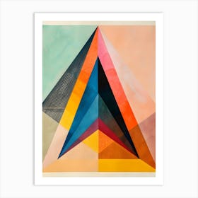 Triangles Art Print