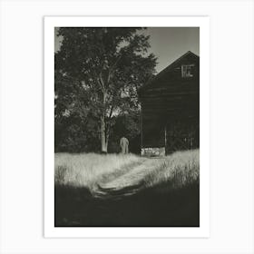 Barn, Lake George (1936), Alfred Stieglitz Art Print