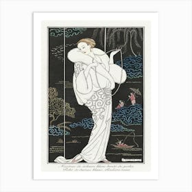 Costumes Parisiens No 11, George Barbier Art Print