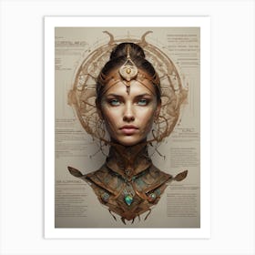 Ethereal Portrait Art Print