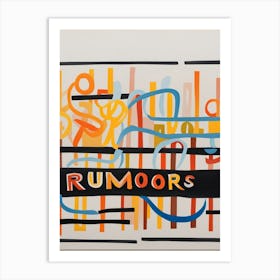 Rumoros Art Print
