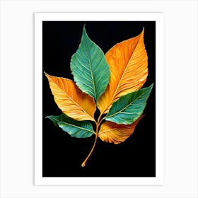 Leaves Of Autumn Art Print