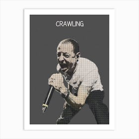 Crawling Chester Bennington Linkin Park Art Print