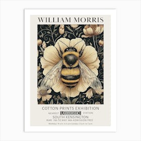 William Morris Bee Vintage Exhibition Art Print