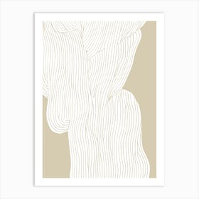 Fibers No 5 Art Print