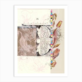 Daydream Sign Mix Floral+ Art Print