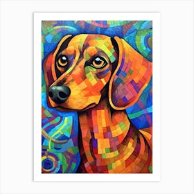 Dachshund 6 Art Print