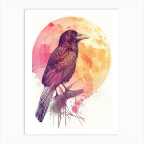 Raven Art Print