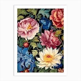 Peonies 77 Art Print