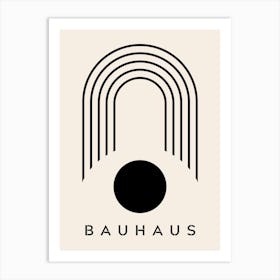 Bauhaus Logo 3 Art Print